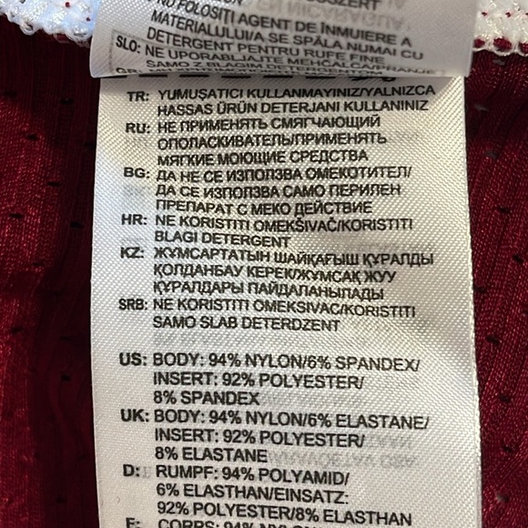 adidas Football Practice Jersey in Team College Burgundy size Medium‎ NWT - Picture 8 of 9